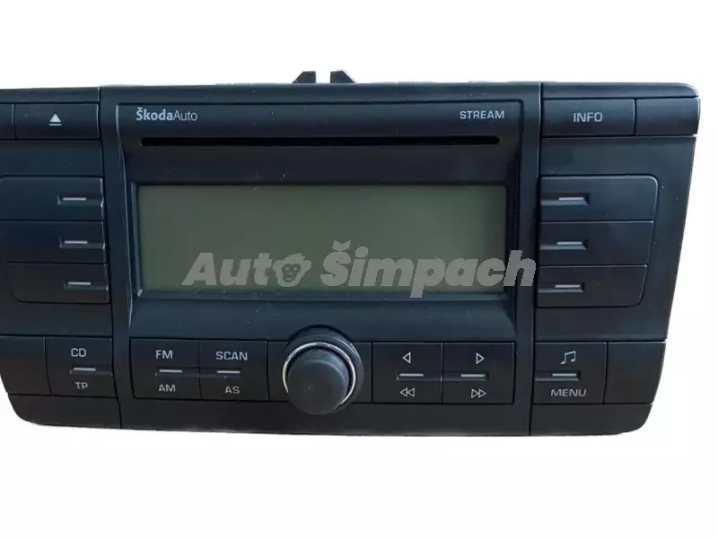 Rádio Stream, 1Z0 035 161 A Škoda Octavia II-2